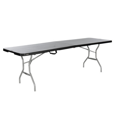 Table pliante pliante en demi-vie Lifetime - Noir