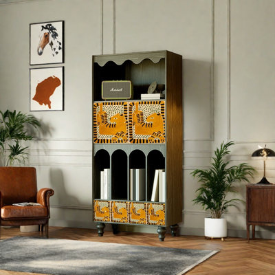 French Minimalist Style Bookcase
