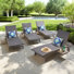 Chaise longue inclinable Kingstignt