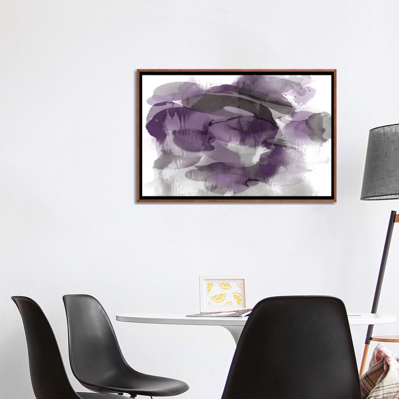 «Flow II» par Kristina Jett - reproduction d'art sur toile tendue, H 26 po x l 40 po, Impression encadrée sans passe-partout