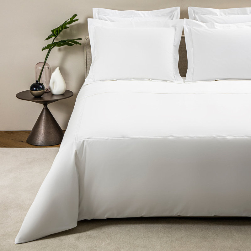 Classic Duvet Cover, White, King Duvet Cover
