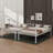 Roomy Full-Size Metal Bunk Bed-114346445