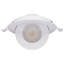 Étoile de mer à DEL 9 watts à cardan et Downlight 4 pouces 2700K-5000K RVB avec télécommande blanche-118775372