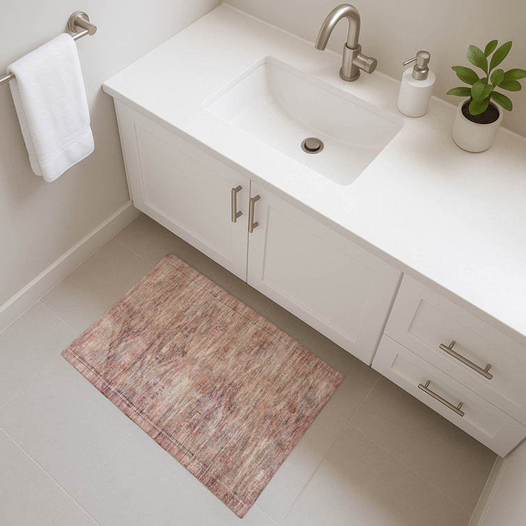 Premium Machine Washable Marasco AMF1631 Global Rug