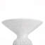 Table d'appoint d'extérieur en marbre texturé MGO