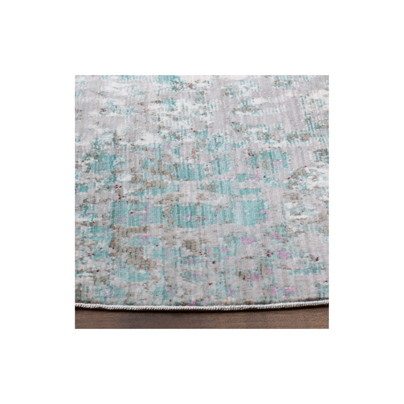Aubryana Performance Abstract Rug, Rectangle 3' x 5'