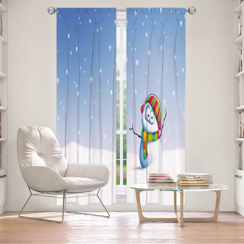 Paire de rideaux obscurcissant en polyester Jacki, L 20 po x L 61 po