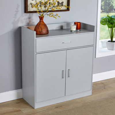 Novara 2 Door 1 Drawer Hallway Shoe Storage Cabinet