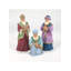 Ensemble de figurines de crèche 10 pièces