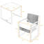 Glennis 2 Seater Rattan Conversation Set-134685708