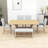 Emere 6-Piece Dining Set,Extendable Table, Upholstered Chairs and Bench-735183214-735183121-735183120