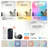 Makaiyla 20" Smart Dimmable RGB Indoor Ceiling Fan Lights with Remote/APP/Voice Control, 6 Speeds, Timer, Quiet DC Motor-1075119732