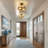Moriarty Glass Semi Flush Mount