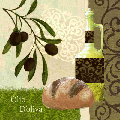 " Patterned Olive Oil "