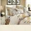 Ensemble de literie en coton moderne, ensemble d'édredon 3 pièces avec pampilles pour la chambre à coucher