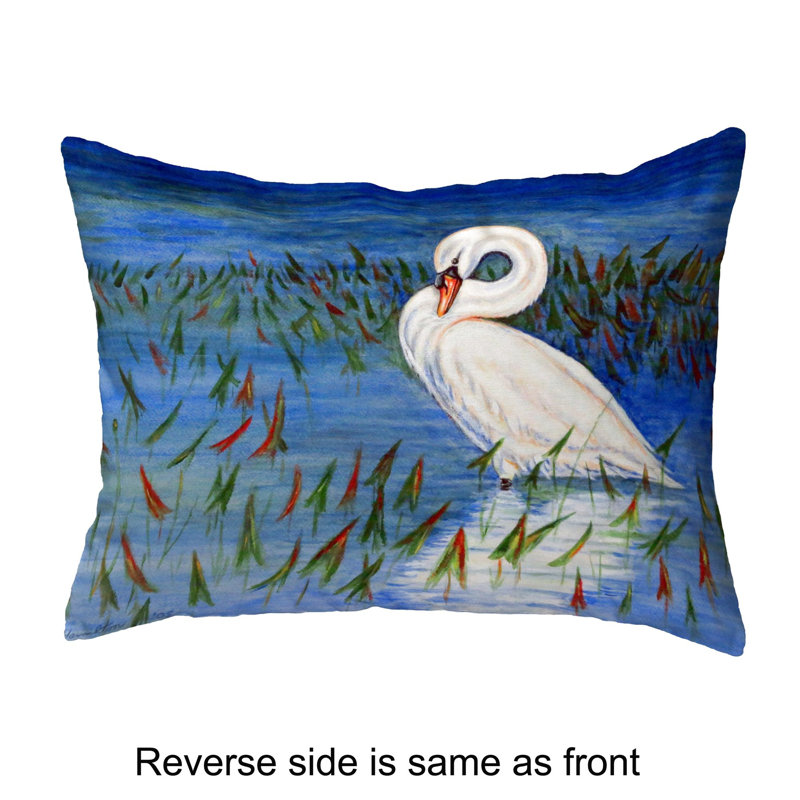 Outdoor Reversible Throw Pillow