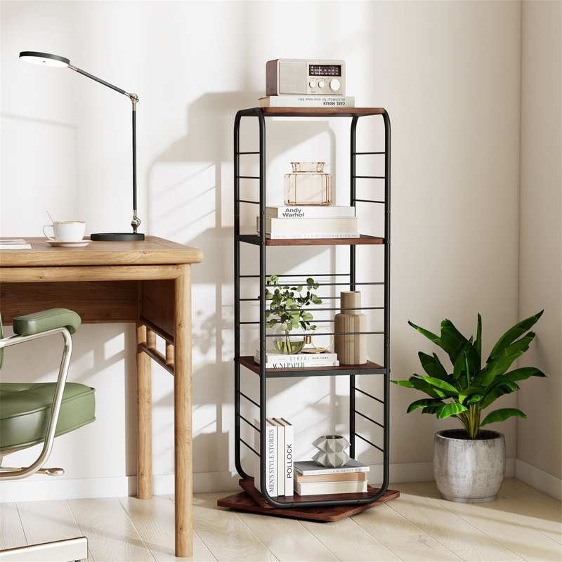 115cm H x 40cm W Metal Standard Bookcase