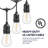 Kurt Outdoor 16 - Bulb 48'' Plug-in LED String Light