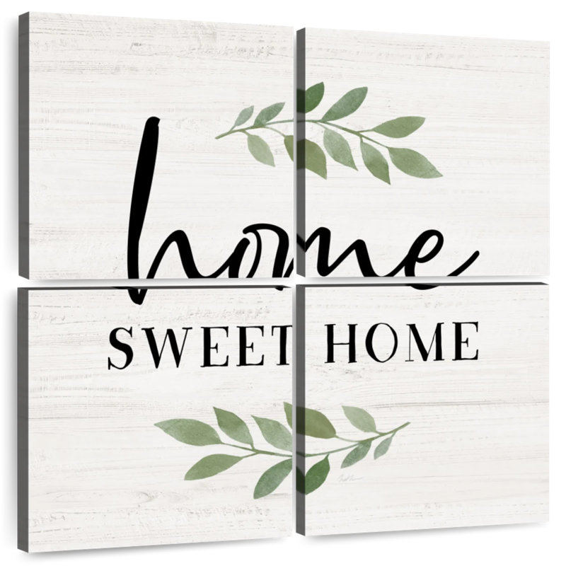 Plaque murale Kema Home Sweet Home, H 18 po x l 18 po