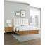 Mobilier de chambre à coucher à 1 tiroir à finition bois 1 pièce 1 pièce (avec table de chevet seulement)