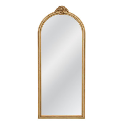 Kenley 56" Wood Arched Wall Mirror