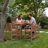3 Pieces Outdoor Patio Bars Set  with Rectangular Table and HDPE Chairs-352214218