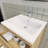 Alcester 23.6'' Single Bathroom Vanity with Resin Top-581334064