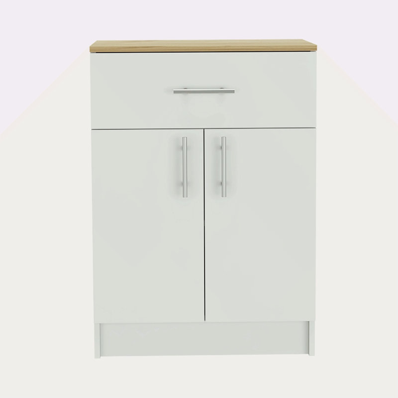 1-Drawer Rectangle Pantry Cabinet