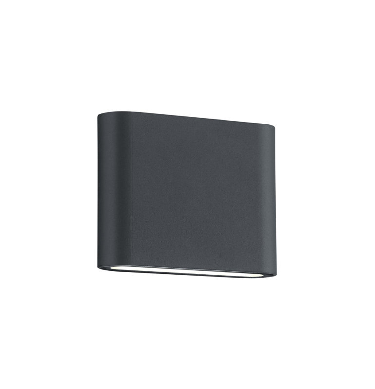 Bergelmir 2 - Bulb Integrated LED Outdoor Flush Mount, Anthracite