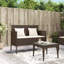 Banc de patio avec coussins Vidaxl-97884433