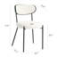 Ensemble de 2 chaises de cuisine modernes Boucle