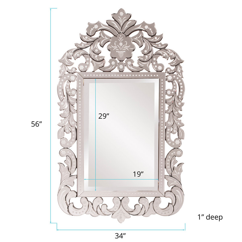 Regina Irregular Beveled Mirror