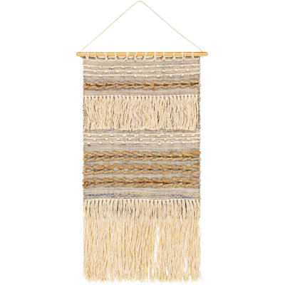 Suspension en jute Pasha avec tringle