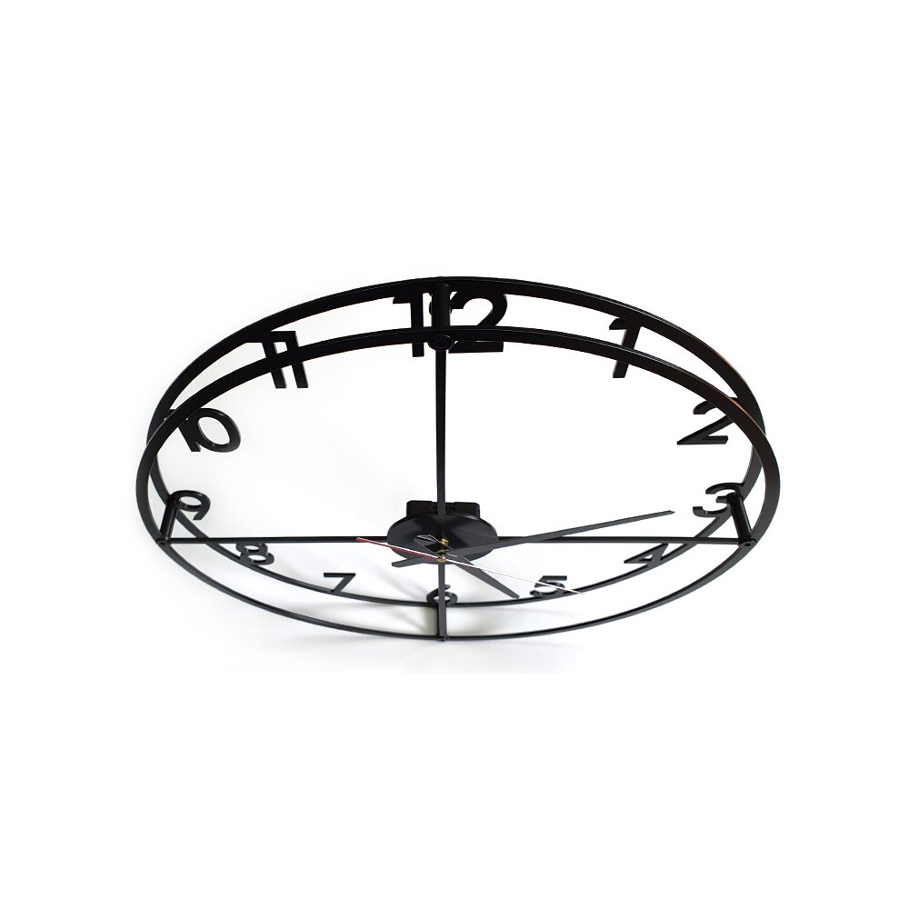 Analoge Wanduhr Guardacosta 46 cm Geräuschlos