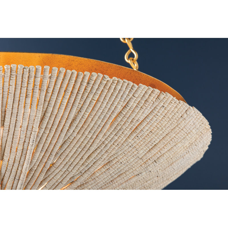 SUMMERSIDE Pendant, 6.5" H x 24.75" W x 24.75" D