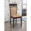 Ensemble de 2 chaises d'appoint rembourrées