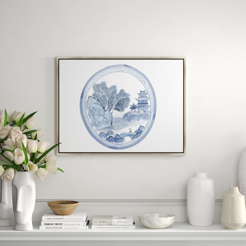 Visions I Print by Helen Parker, 25.5" H x 33.5" W x 1.5" D, Glass Coat