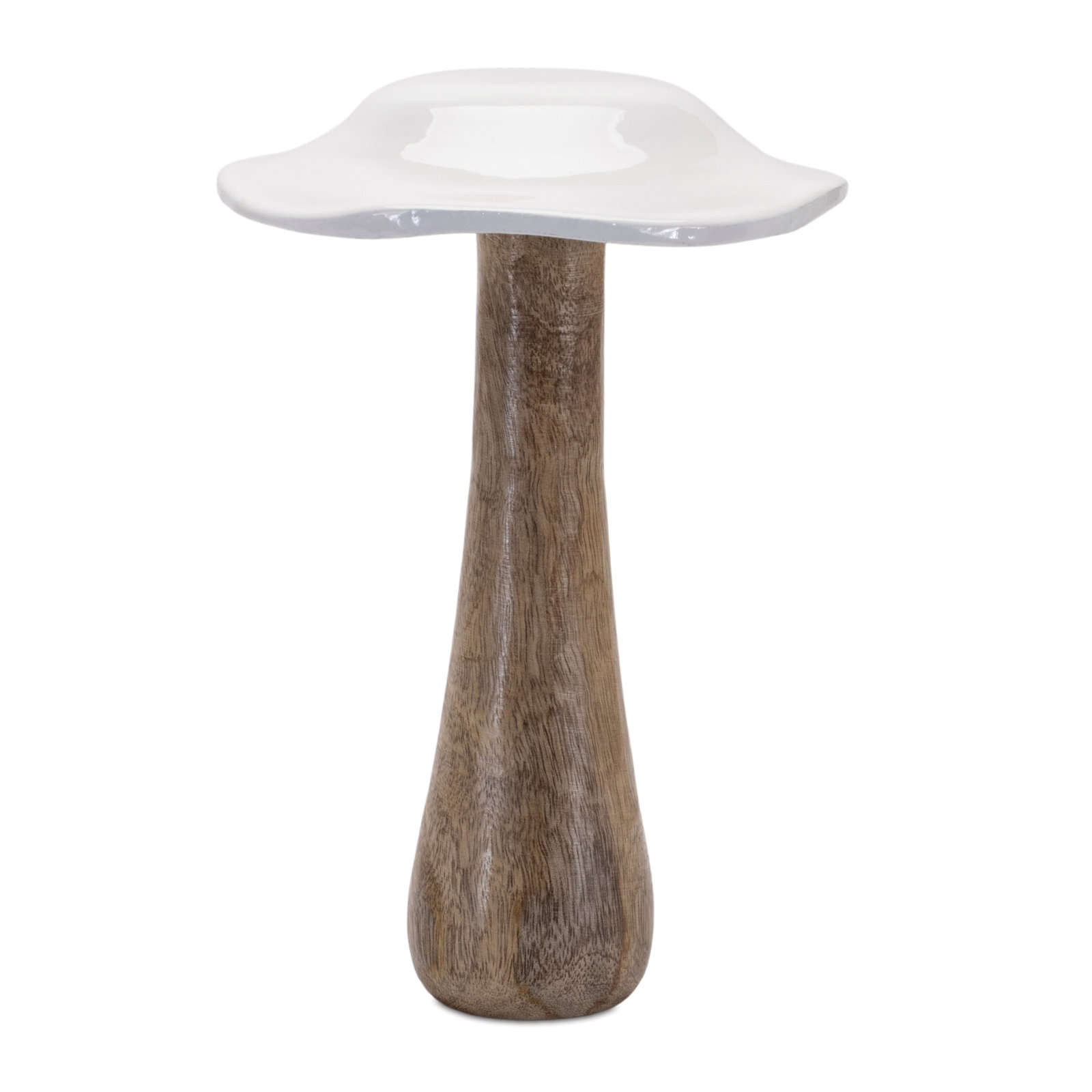 Wood Mushroom Décor (Set of 4)