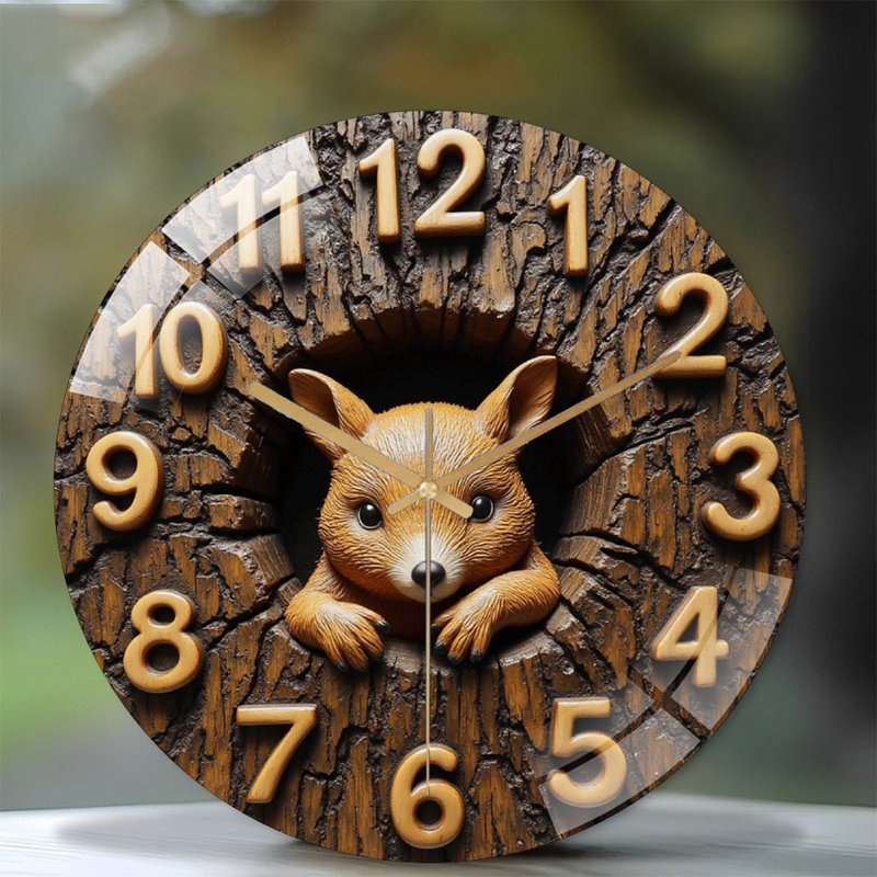Horloge murale 12 po