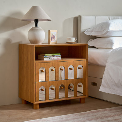 TWO DRAWERS NIGHTSTAND