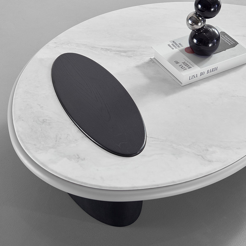 Modern Marble Coffee Table Set