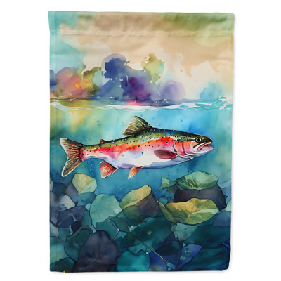 Double Sided 40'' H x 28'' W Polyester House Flag