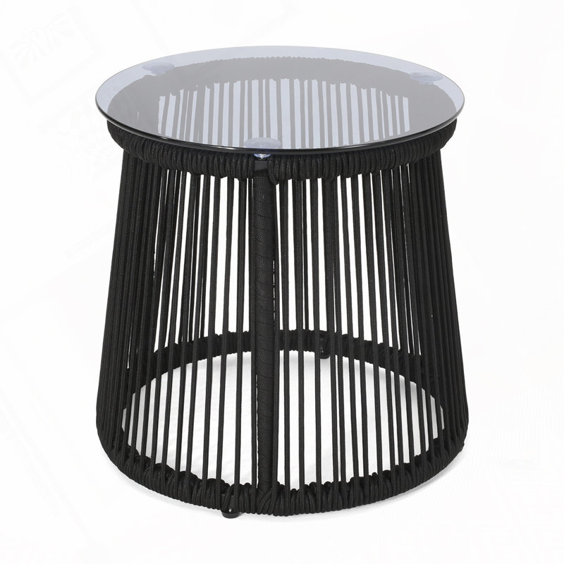 Outdoor Coffee Table, Black