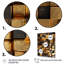 Or abstrait, cubes I - art mural géométrique-760977201-760977210
