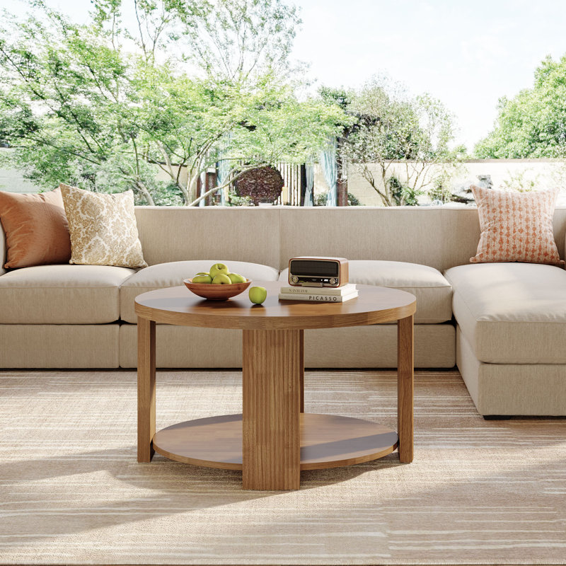Four Leg Coffee Table with Storage
