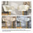 Christal Swivel Upholstered Adjustable Height Counter Stool-102527019