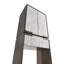 JC Modern Solid Wood Accent Cabinet