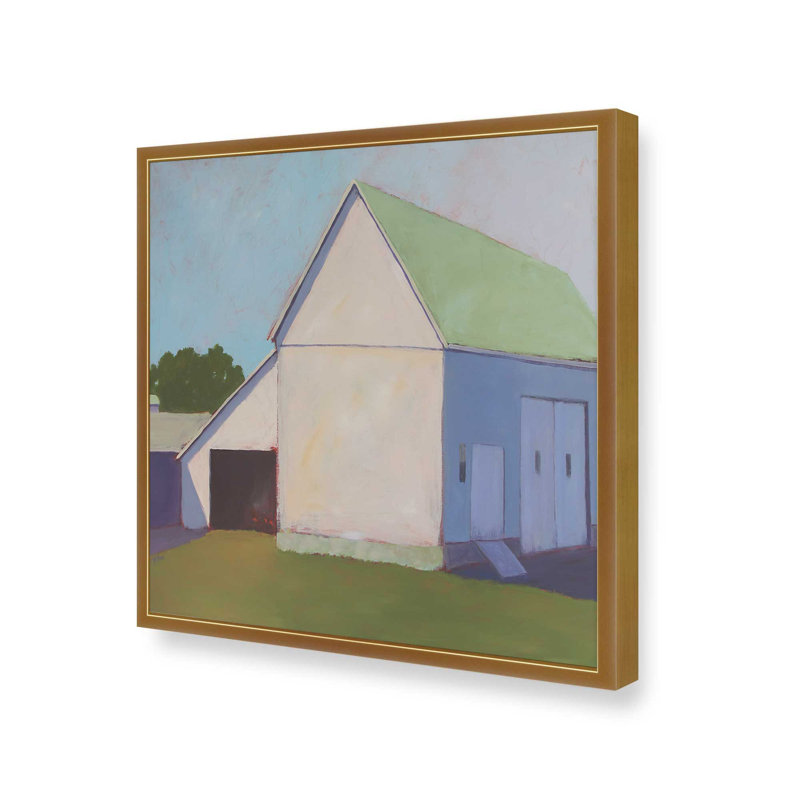 Reproduction d'art Sheldon, Impression sur cadre ouvert sans papier mat, H 30 po x l 30 po, Doré