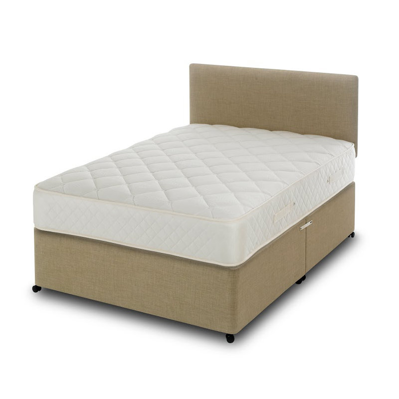 Ombersley Pocketsprung Divan Bed Set, Non Storage, Single (3')