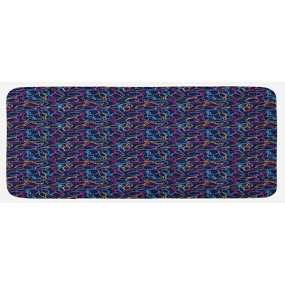 Cottage / Country Synthetic Kitchen Mat